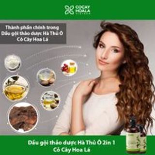 DẦU GỘI THẢO DƯỢC HÀ THỦ Ô, GỘI - XẢ 2IN1 ( 300 ml)