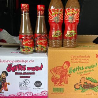 Mắm Trộn Gỏi Đu Đủ Somtum Isan Phasuab ADOMA 350ml -น้ำปลาร้าปรุงรสสำเร็จรูป อีสานพาสวบ