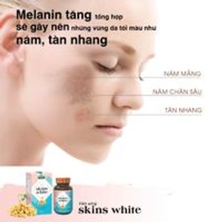 [Nguyên Sinh Group] Skins White (Hộp 1 Lọ X 30 Viên Nang)
