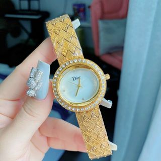 ĐỒNG HỒ DlOR VIỀN HỘT NỮ XINH