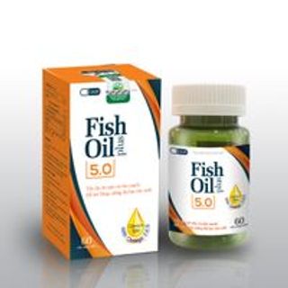 [Nguyên Sinh Group]Fish Oil Plus 5.0 (Hộp 01 Lọ X 60 Viên Nang Mềm) giá sỉ