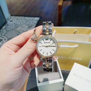 ĐỒNG HỒ MICHAEL KORS MẶT SỐ GẠCH NỮ