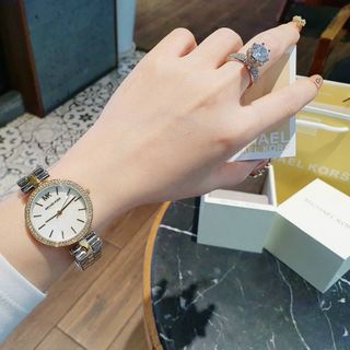 ĐỒNG HỒ MICHAEL KORS MẶT SỐ GẠCH NỮ