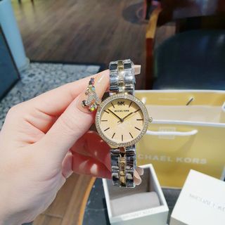 ĐỒNG HỒ MICHAEL KORS MẶT SỐ GẠCH NỮ