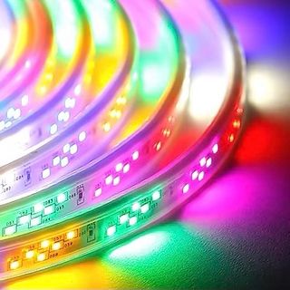 Dây led chạy đuổi 2 hàng led chống nước siêu sáng