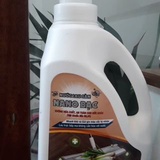 Nước lau sàn Gỗ Nano Bạc 2,8 lít /Nước lau sàn hữu cơ, tinh dầu Sả, khử khuẩn, phù hợp với mọi loại robot giá sỉ