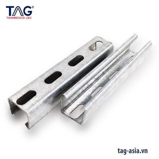 Thanh chống đa năng Unistrut đột lỗ (41x41x3m)