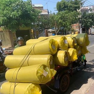 Bông thuỷ tinh Glasswool 12kg/m3 cách âm, cách nhiệt, có bạc và không bạc