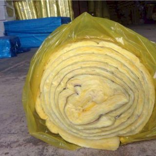 Bông thuỷ tinh Glasswool 12kg/m3 cách âm, cách nhiệt, có bạc và không bạc