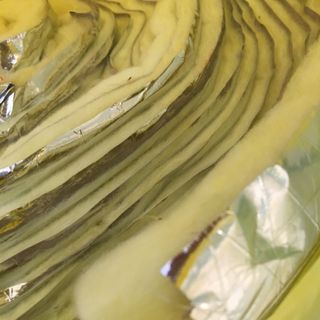 Bông thuỷ tinh Glasswool 12kg/m3 cách âm, cách nhiệt, có bạc và không bạc