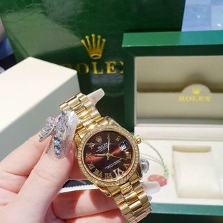 ĐỒNG HỒ ROLLEX NỮ LA MÃ VIỀN HỘT