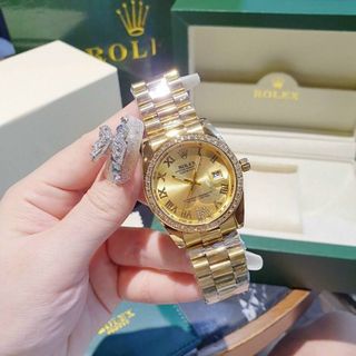 ĐỒNG HỒ ROLLEX NỮ LA MÃ VIỀN HỘT