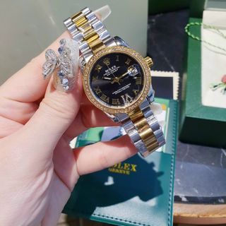 ĐỒNG HỒ ROLLEX NỮ LA MÃ VIỀN HỘT