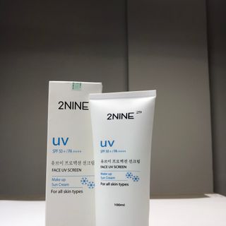 Kem Chống Nắng Nâng Tông Da 2Nine SPF50+/PA++++