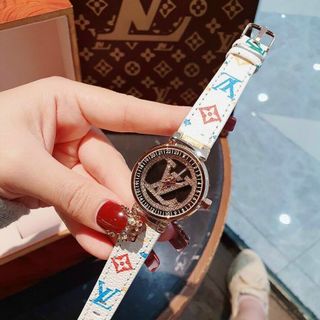 ĐỒNG HỒ L V NỮ DA MẶT XOAY XINH XINH