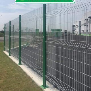 Hàng rào thép, hàng rào lưới thép hàn mạ kẽm sơn tĩnh điện