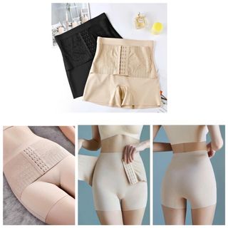 Quần gen nịt bụng mặc váy có khuy cài định hình chất liệu su đúc mềm mát