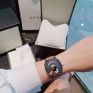 ĐỒNG HỒ GUCCl DA NỮ MICKEY SALE SỐC