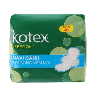 Băng vệ sinh Kotex Freedom có cánh (lốc 8 gói) giá sỉ