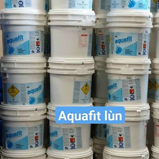 Chlorine AQUAFIT (thùng lùn), ấn độ- Xử lý nước bể bơi, ao nuôi thủy sản giá sỉ