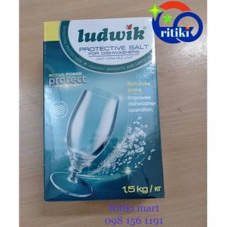 Muối rửa bát Ludwik, hộp 1.5 kgs, sản xuất tại Ba Lan - Ritiki mart