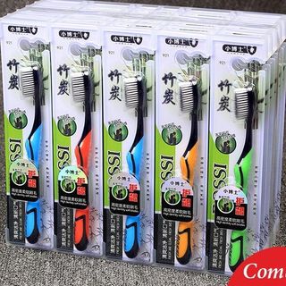 Bàn Chải Đánh Răng Than Tre Hoạt Tính Hàn Quốc BOSSI hàng loại 1