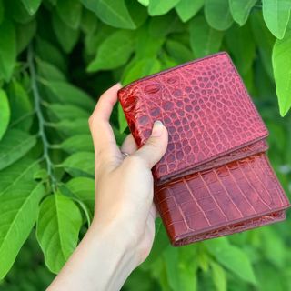 Ví da thật tại xưởng