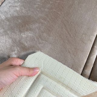 Thảm lông lau chân để nhà tắm, trang trí nhà cửa - thấm nước chống trơn trượt - size 43x62