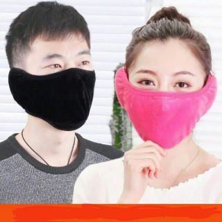 Khẩu trang nỉ bịt tai thoáng khí