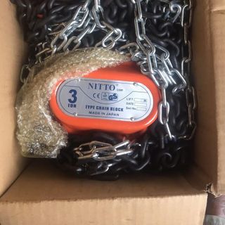 Palang xích kéo tay NITTO 2T - 5M