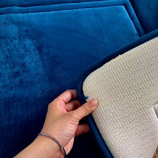 Thảm lông lau chân để nhà tắm, trang trí nhà cửa - thấm nước chống trơn trượt - size 62x91cm
