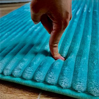Thảm lông lau chân để nhà tắm, trang trí nhà cửa - thấm nước chống trơn trượt - size 50x76cm