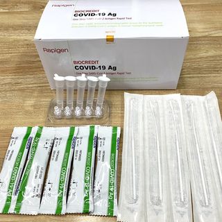 Bộ kit test nhanh COVID-19 Ag Biocredit- Hàn Quốc