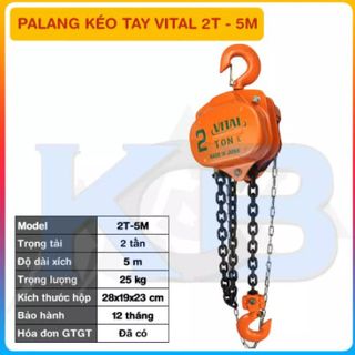 Palang xích kéo tay VITAL 2T - 5M