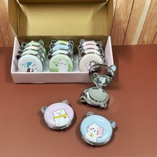 Gương trang điểm hai mặt bằng inox