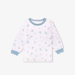 SET 5 áo dài tay Miomio cài vai mỏng - Size 3M, Thỏ xanh giá sỉ