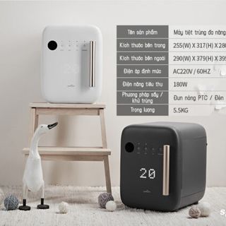Máy tiệt trùng sấy khô bằng tia UV Spectra - Màu đen