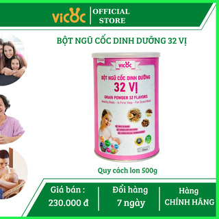 NGŨ CỐC LỢI SỮA 32 - BỔ SUNG NANO CURCUMIN, SIÊU LỢI SỮA, SỮA ĐẶC HƠN giá sỉ