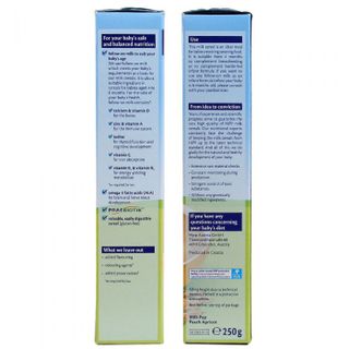 Bột ăn dặm HiPP 250g dinh dưỡng sữa đào, mơ tây