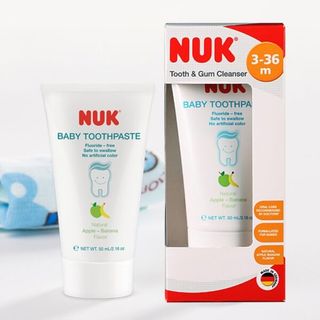 Kem đánh răng trẻ em không Flouride NUK 3-36 tháng (50ml) giá sỉ