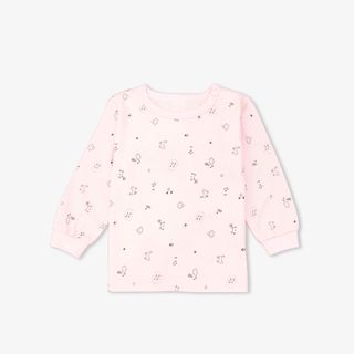 SET 5 áo dài tay Miomio cài vai mỏng - Size 18M, Mèo hồng giá sỉ