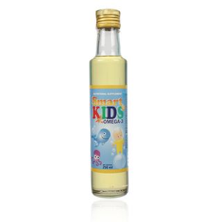 Dầu dinh dưỡng cá hồi Smart Kids Omega-3 cho trẻ ăn dặm từ 7 tháng đến 8 tuổi (chai thủy tinh 250ml) giá sỉ