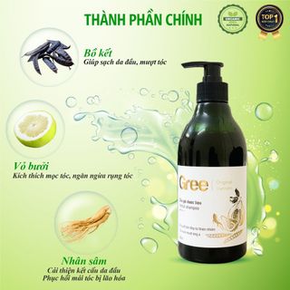 Dầu gội thảo dược SÂM BỒ KẾT kích thích mọc tóc , ngăn ngừa gãy rụng , sạch nấm ngứa gàu hiệu quả 400ml giá sỉ