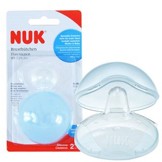 Trợ ti silicone NUK bán nguyệt đường kính 20mm (Hộp 2 cái) giá sỉ