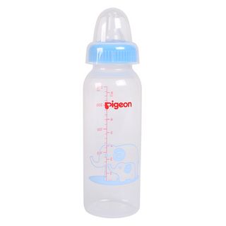 Bình sữa Pigeon 240ml cổ hẹp PP tiêu chuẩn Voi đỏ D11222107
