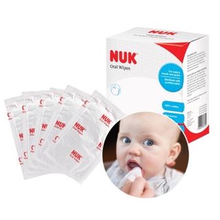 Khăn vệ sinh miệng NUK (25 khăn/gói) giá sỉ