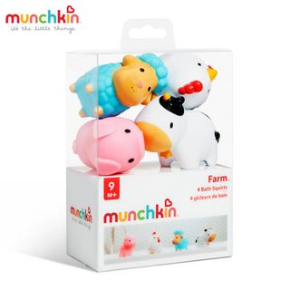Bộ đồ chơi 4 sinh vật nông trại Munchkin MK43882 giá sỉ