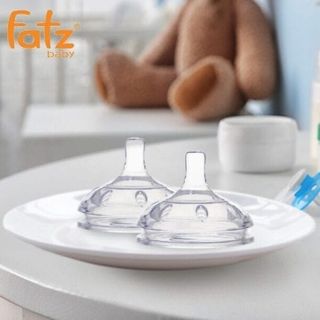 Núm ty silicon FATZ BABY cho bình cổ siêu rộng Size M FB0002C