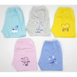 SET 10 quần đùi Thái Hà Thịnh 100% cotton mềm, mịn, mát - Size 3