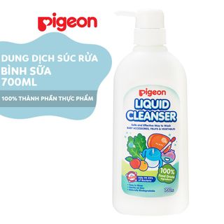 Dung dịch súc rửa bình sữa và rau củ quả Pigeon 700ml D72303100 giá sỉ